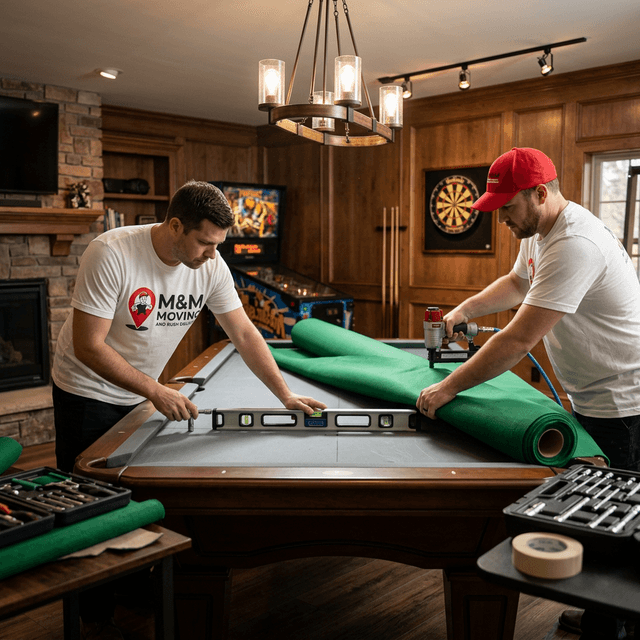 Pool Table Moving Detail 2